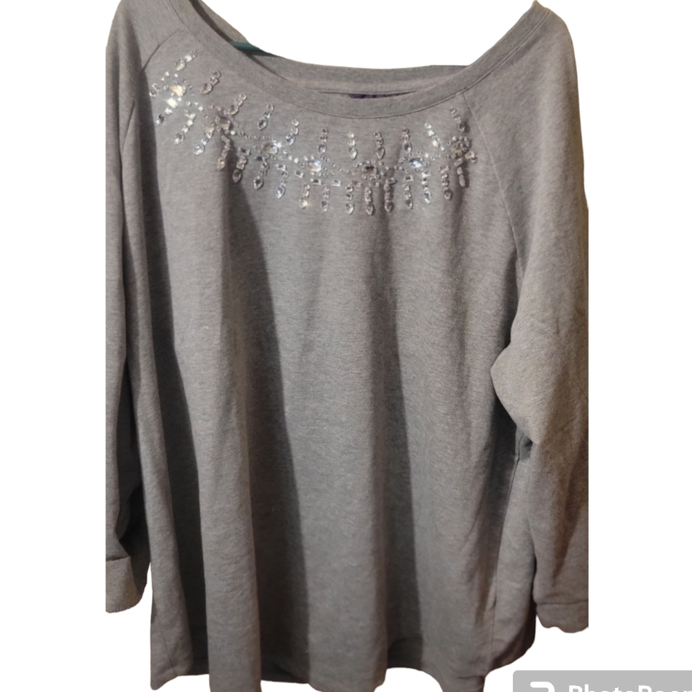 Roamans Women’s 2x beaded top